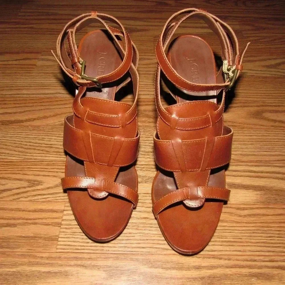 J. Crew Shoes - J.CREW MENARA Hi Heels Sandals Shoes Size 8.5